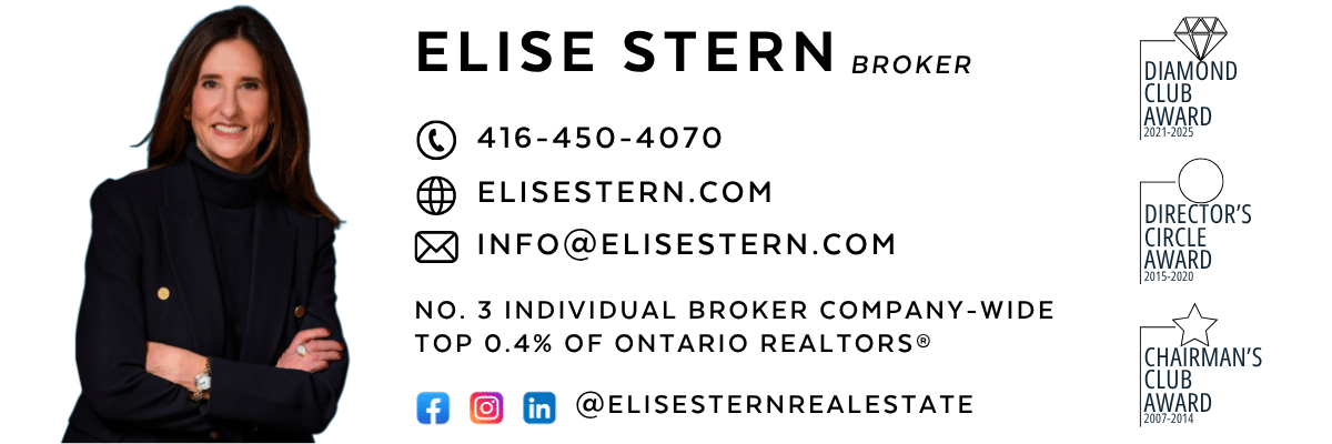 Elise Stern Real Estate Signature Banner